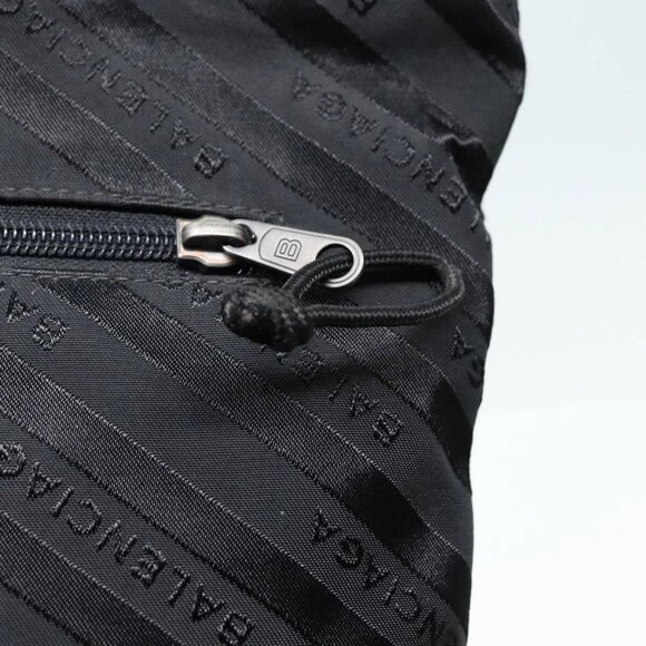 BALENCIAGA Explorer Clutch Bag Canvas Black 459745 Auth yk14342 - Picture 15 of 16